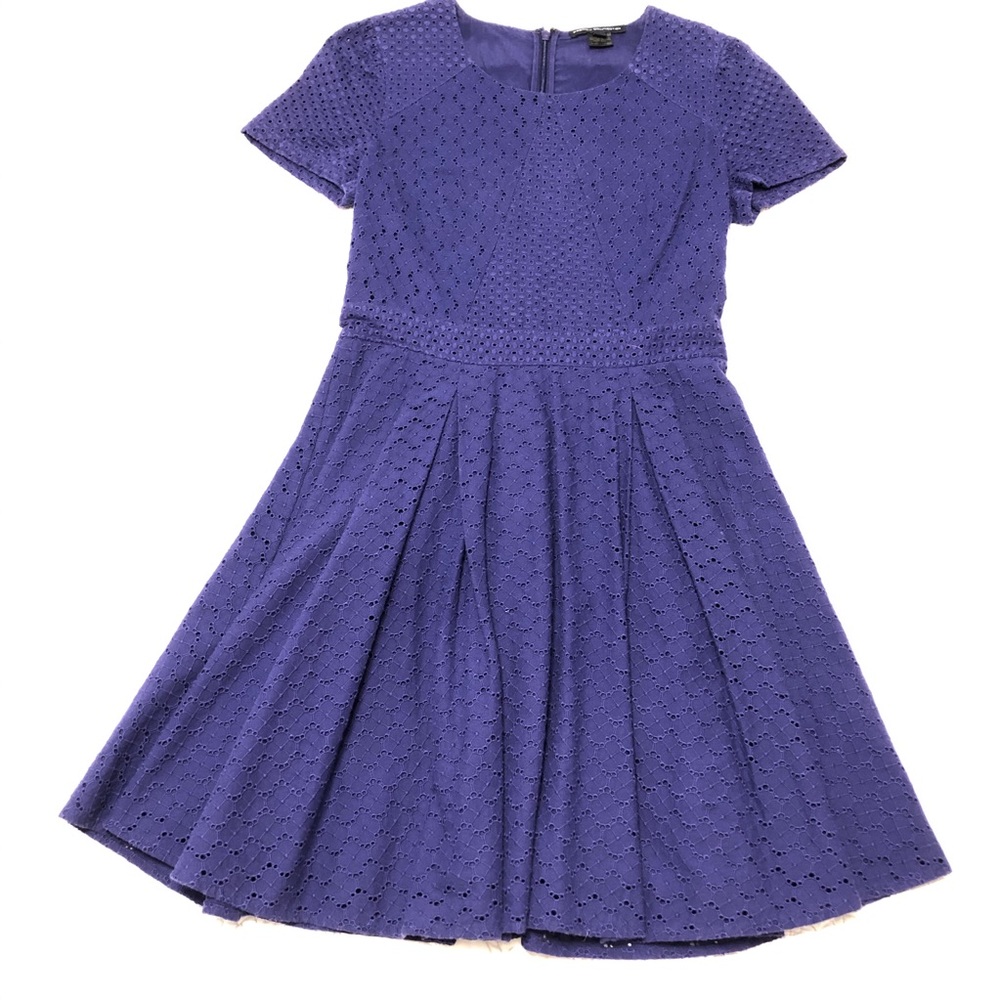 French Connection Eyelet Dress